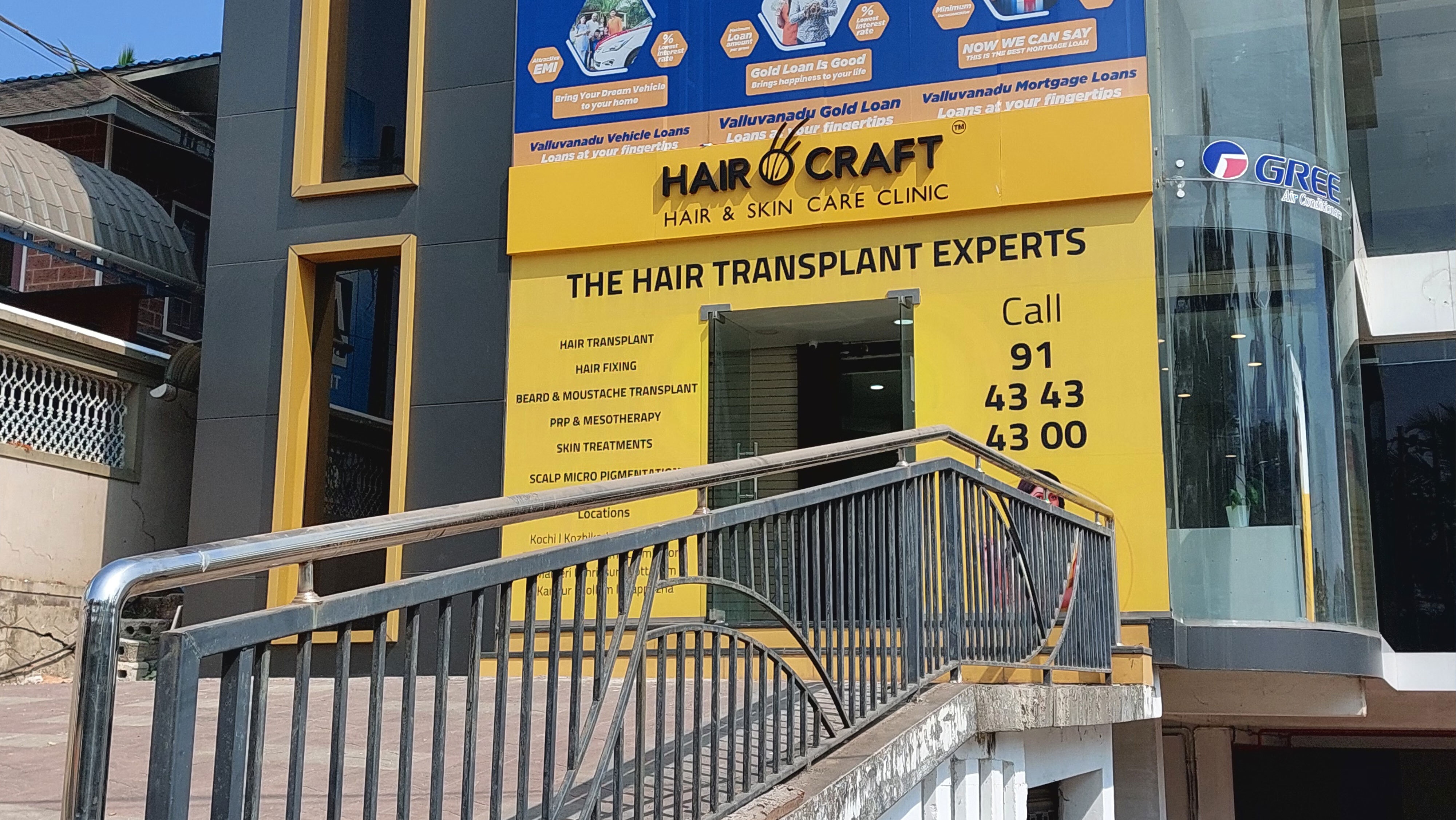 Locations  Hair Transplant Clinic Kerala  Hair Transplant Clinic India  Hair  O Craft