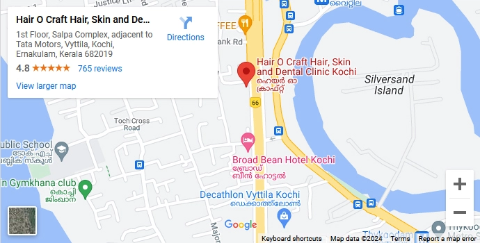 Hair O Craft Kochi map